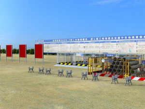 İnşaat alanı 3D Model