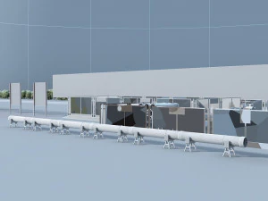 Construction site 3D Model