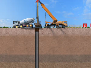Construction site 3D Model