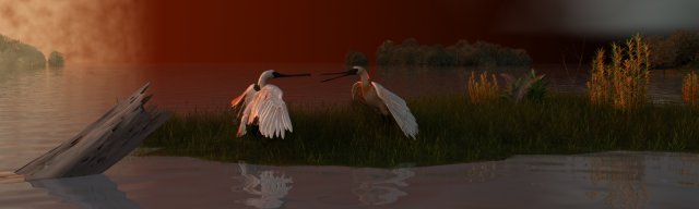 Wetlands 3D 모델 .c4d .max .obj .3ds .fbx .stl .blend 