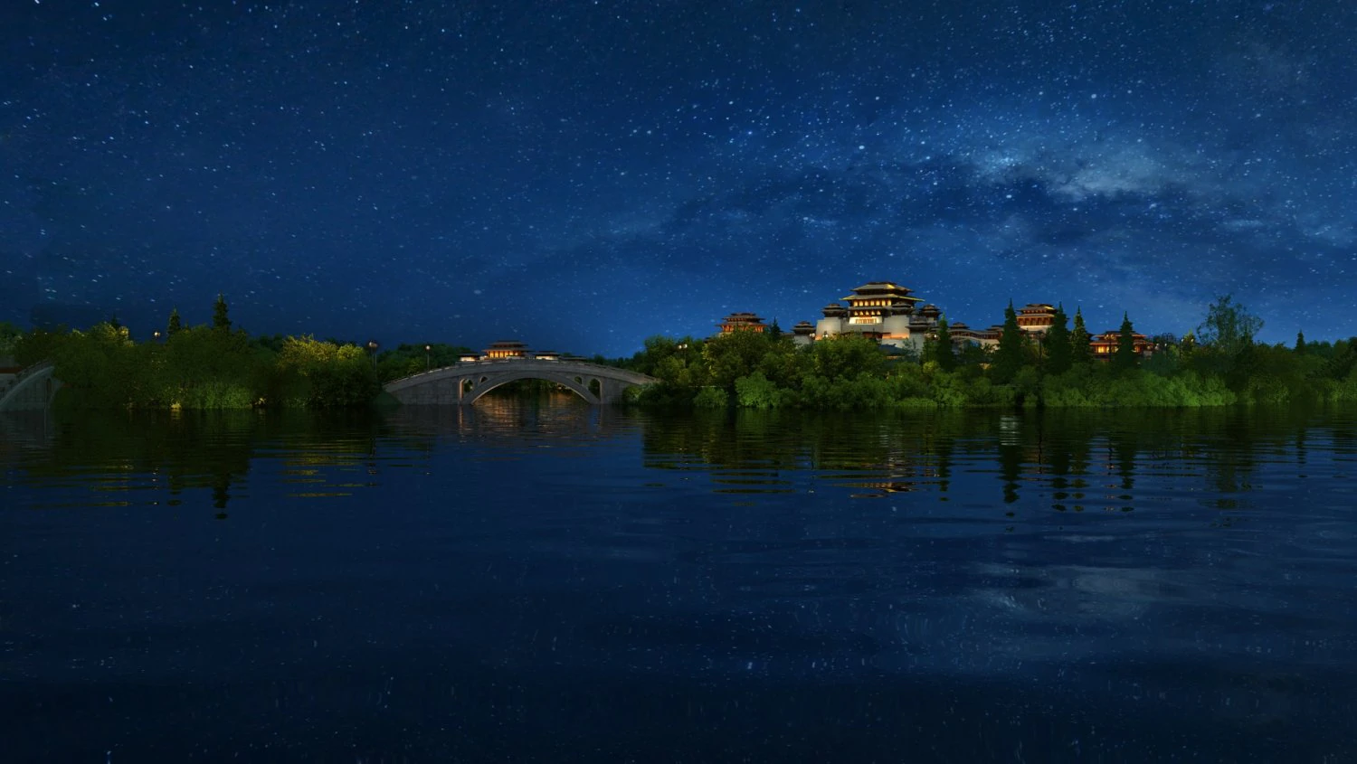 Garden 3D Model .c4d .max .obj .3ds .fbx .stl .blend 