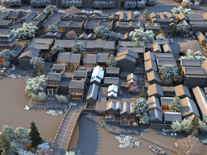 Ancient building 3D मॉडल