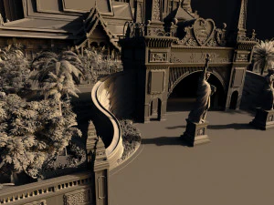 Castle 3D Model