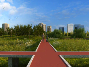 Wetlands 3D Model