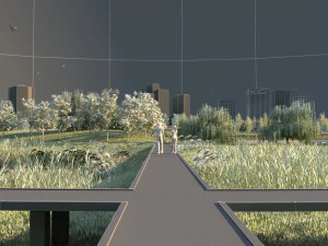 Wetlands 3D Model