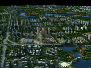 Urban architecture 3D Model
