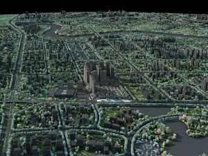 Urban architecture 3D Model