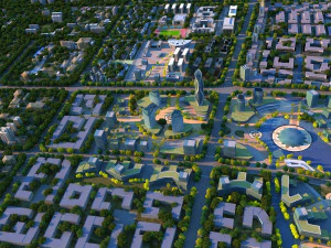 Urban architecture 3D Model