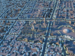 Urban architecture 3D Model