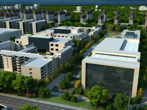 Urban architecture 3D Model