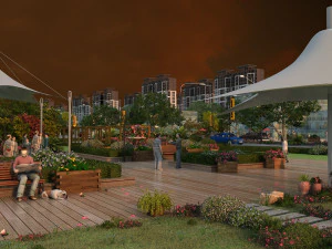 Urban architecture 3D Model