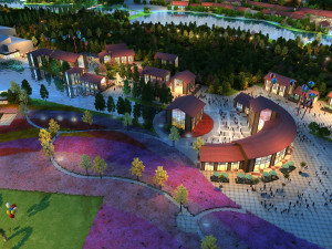 Small town 3D Model