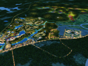 Small town 3D Model