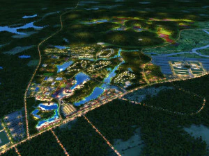 Small town 3D Model