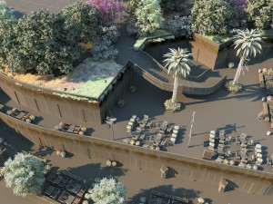 Urban architecture 3D-Modell
