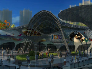 Urban architecture 3D Model