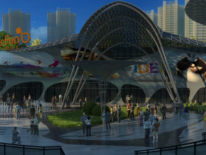 Urban architecture Model 3D