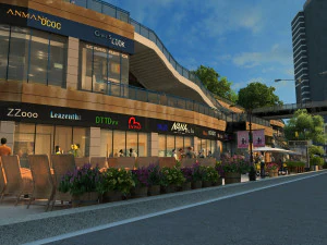 Urban architecture 3D Model