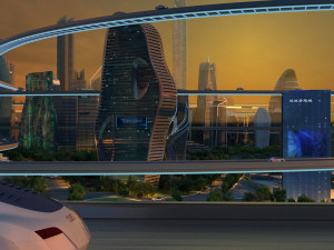 Urban architecture 3D Model