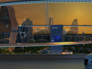 Urban architecture 3D Model