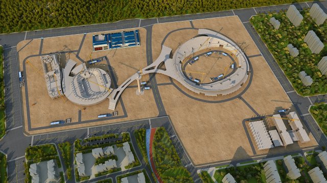 Construction site 3D 모델 .c4d .max .obj .3ds .fbx .stl .blend 
