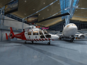 Aircraft show 3D-Modell