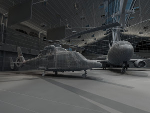 Aircraft show 3D-Modell