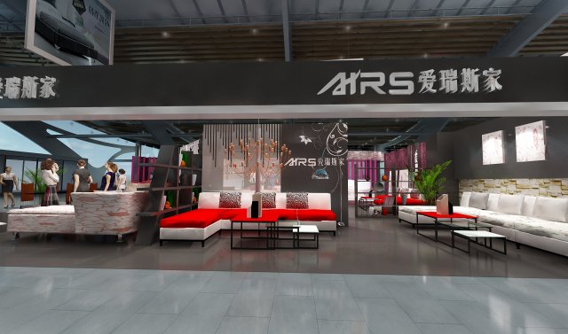 Furniture fair 3D 模型 .c4d .max .obj .3ds .fbx .stl .blend 