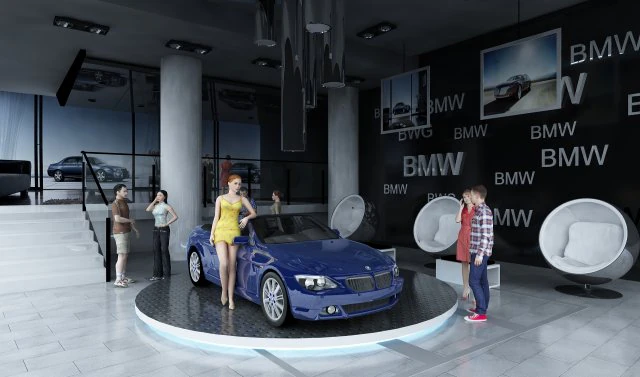 Otomatik g&ouml;steri 3D Model .c4d .max .obj .3ds .fbx .stl .blend 