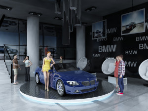 Auto show Modèle 3D
