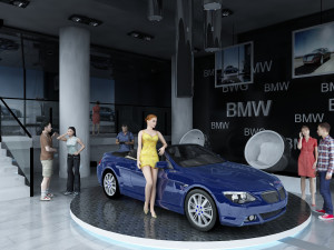Auto show 3Dモデル