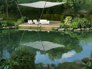 Open pool 3D Model