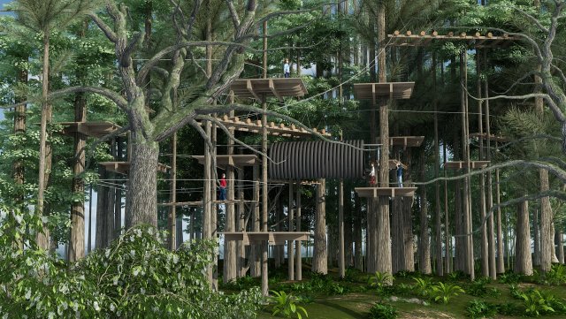 Grove 3D Model .c4d .max .obj .3ds .fbx .stl .blend