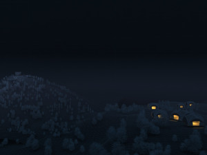 Night scene Model 3D