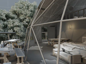 Tent 3D Model