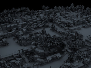 Ancient city 3D Model