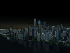 Urban architecture 3D Model