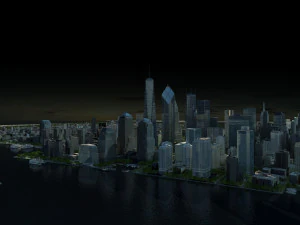 Urban architecture 3D Model