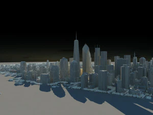 Urban architecture 3D Model