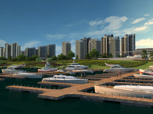 Harbor 3D Model