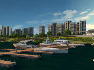 Harbor 3D Model