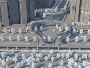 Urban architecture Modèle 3D