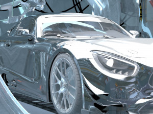 Automobile workshop 3D Модель
