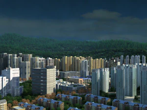 Urban architecture 3D Model