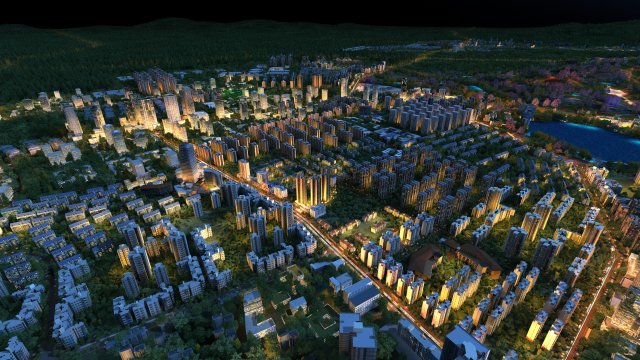Urban architecture 3Dモデル .c4d .max .obj .3ds .fbx .stl .blend 