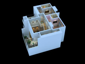 Interior design 3D Model