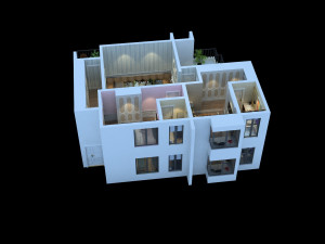 Interior design 3Dモデル