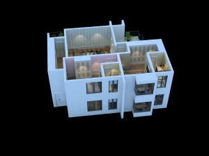 Interior design 3D Model