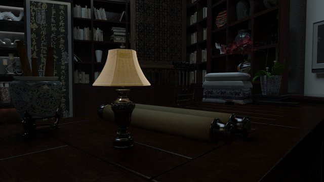 Study 3D मॉडल .c4d .max .obj .3ds .fbx .stl .blend 