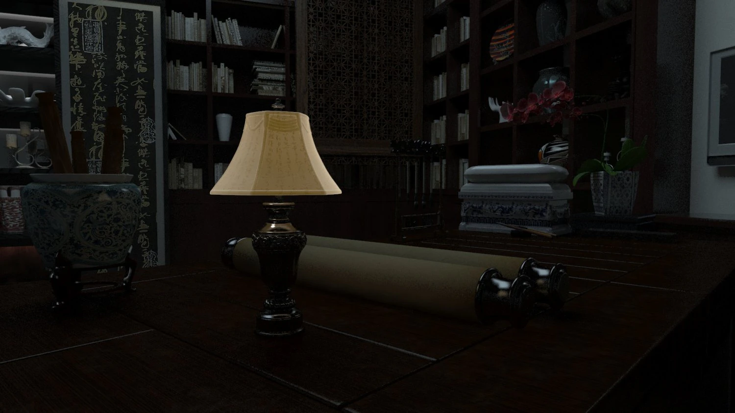Study 3D Model .c4d .max .obj .3ds .fbx .stl .blend 